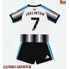 Newcastle United Joelinton #7 Hemmakläder Barn 2026-27 Kortärmad (+ Korta byxor)